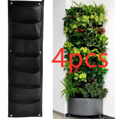 Wall Garden Hanging Planting Bags Vertical Outdoor Indoor Planter
