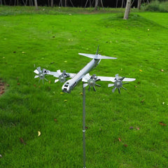 Windmill Airplane Garden Decoration Garden Floor Decoration