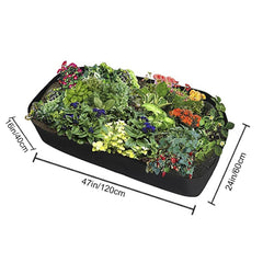 Felt Vegetable Plant Grow Bags Indoor And Outdoor Garden Seedlings