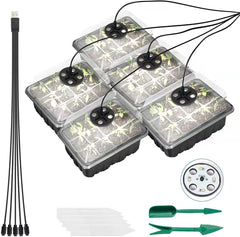 Household New Nursery Pot With Lamp