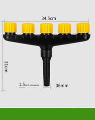 Multi-head Spray Porous Spray Header Watering Vegetables Garden Watering Water Pipe Nozzle